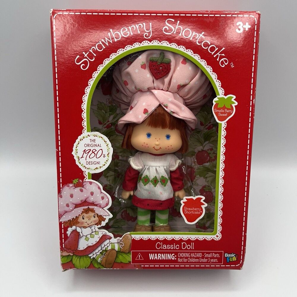 2017 The Bridge Direct Strawberry Shortcake Classic Doll Figure *Open box*